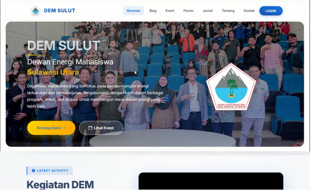 DEM Sulut Desktop